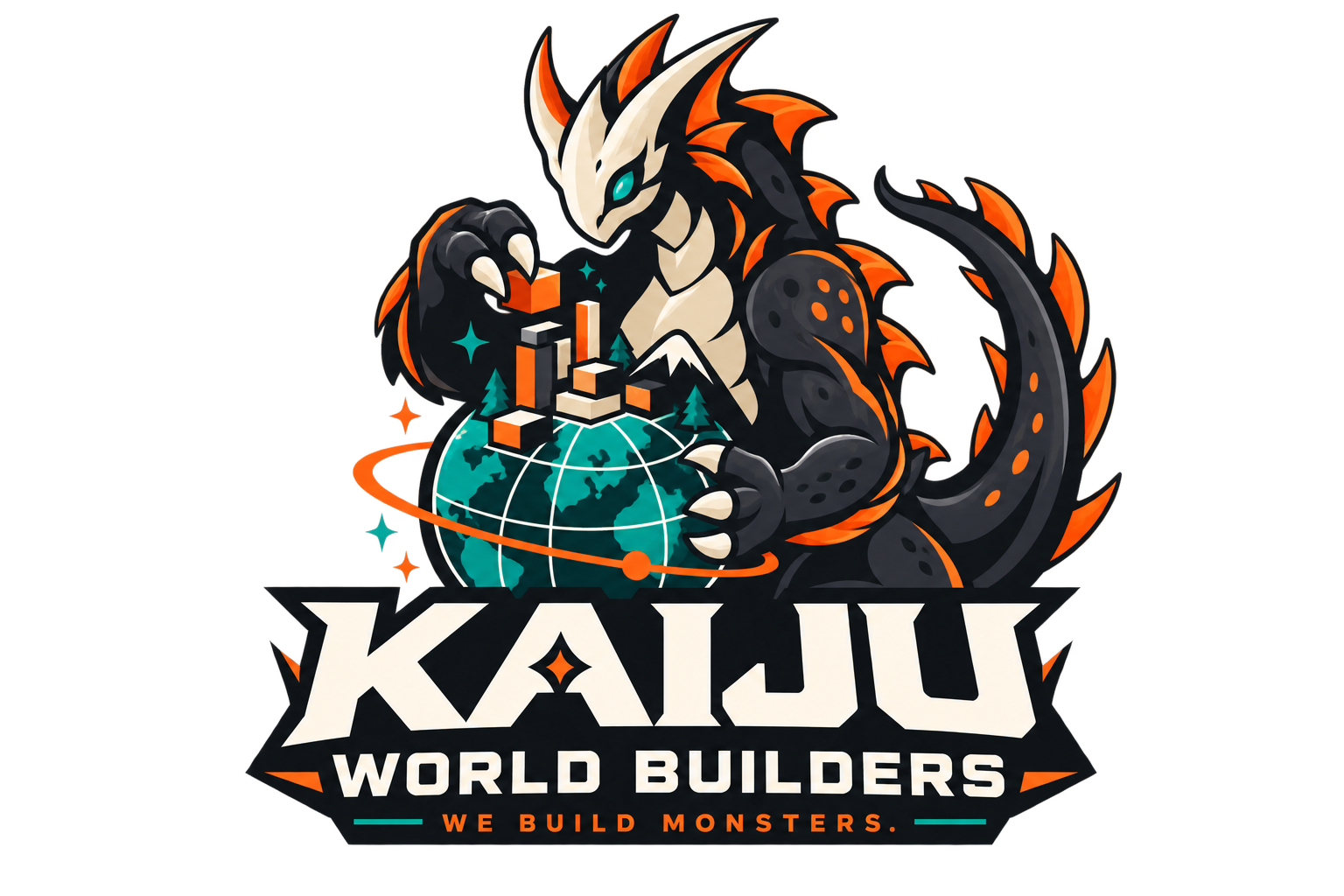 Kaiju World Builders monster building a world